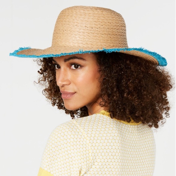 INC International Concepts Accessories - I.N.C Straw Floppy Hat NWT